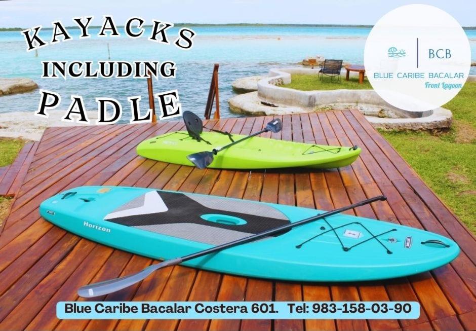 Blue Caribe Bacalar Front Lagoon Blue Caribe Bacalar Front Lagoon