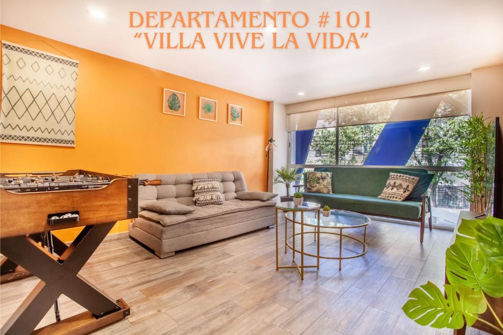 Corazón de Condesa 3 departamentos – 200Mbps WiFi, Roof, Gym Corazón de Condesa 3 departamentos - 200Mbps WiFi, Roof, Gym