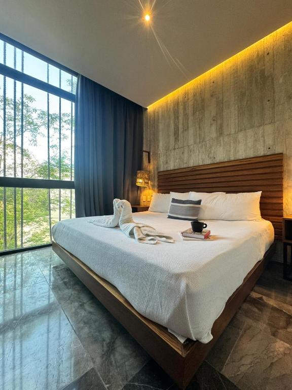 IIK Tulum by Groovy Stays- A Hip Condo-Hotel with WIFI, Rooftop, Pool, Sleeps 6